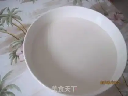 Make cold rice noodles step 5