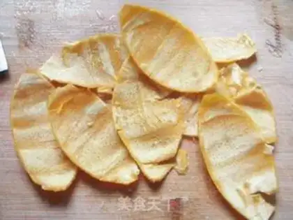 Make Orange peel toast step 2