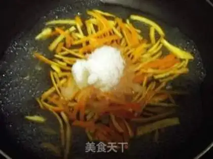 Make Orange peel toast step 4