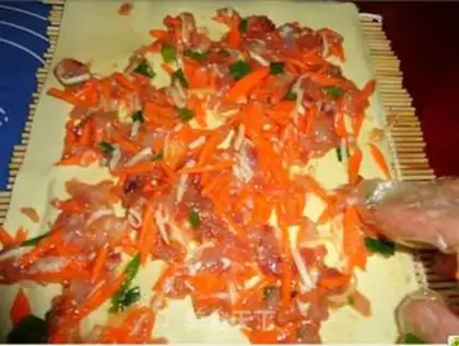 Make Steamed shrimp with garlic and edge step 15