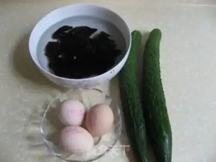 Make Cucumber and egg vegetarian dumplings step 0