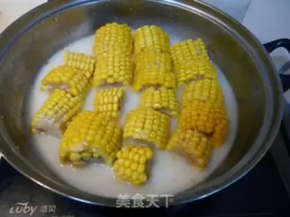 Make Creamy sweet corn step 2