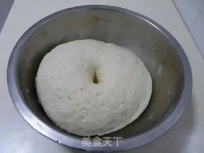 Make Crispy and fresh meat pancake step 2