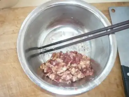 Make Vinegar Muoshu step 1