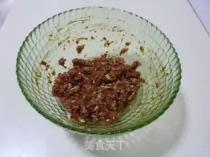 Make Crispy and fresh meat pancake step 3