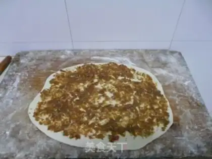 Make Crispy and fresh meat pancake step 7