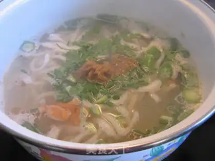 Make Seafood okra udon noodles step 6