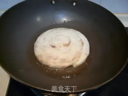 Make Crispy and fresh meat pancake step 11