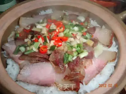 Make cured pot rice step 6