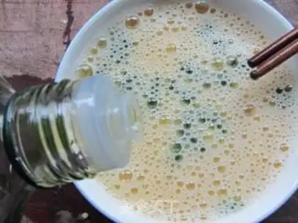 Make Steaming eggs with spring bamboo shoots step 8