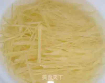 Make Curry shredded potatoes step 0