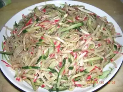 Make Shredded radish salad step 3