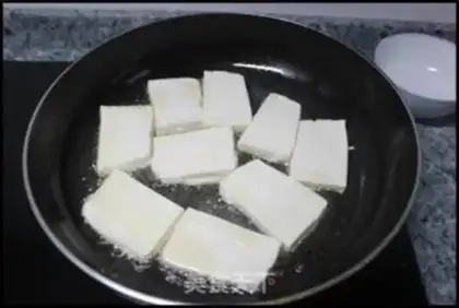 Make Garlic tender tofu step 2