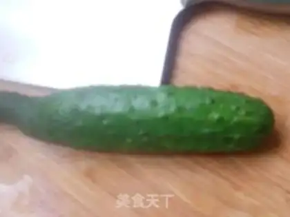 Make Cucumber mixed with vinegar step 0