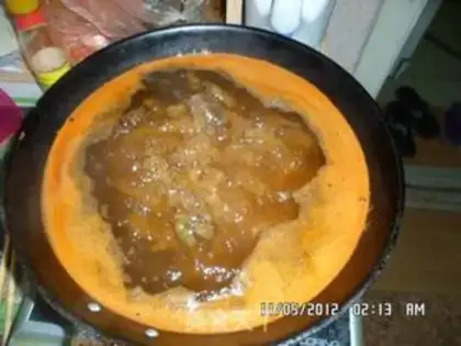 Make Cold mixed dough head step 1