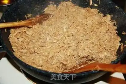 Make Sea moss and meat floss step 4