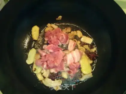 Make Doujiao braised noodles step 3