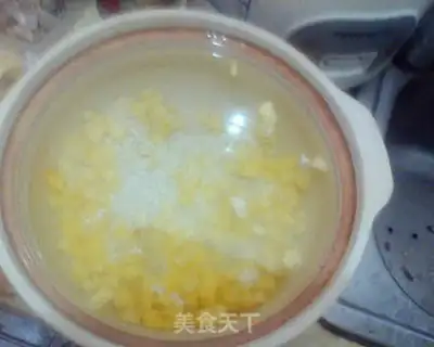 Make Pineapple glutinous rice porridge step 3