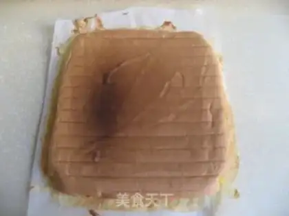 Make Vanilla jam cake roll step 1