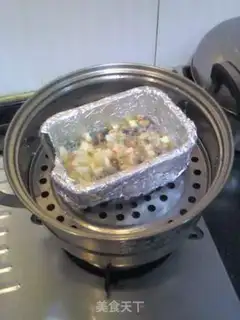 Make Three-color steamed egg step 4