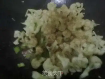 Make cumin cauliflower step 5