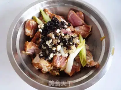 Make Steamed pork ribs with black bean sauce step 5