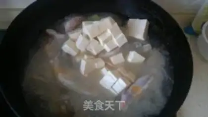 Make Stewed tofu with sea catfish step 5