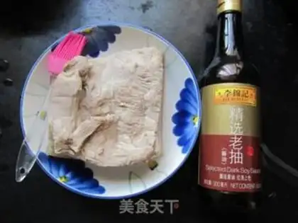 Make braised pork with dried plum vegetables step 3