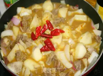 Make Curried beef with coconut milk step 7