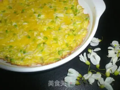 Make Sophora japonica cake step 4
