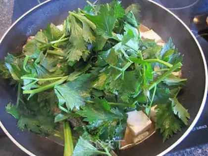 Make Pan-fried fish and braised tofu step 5