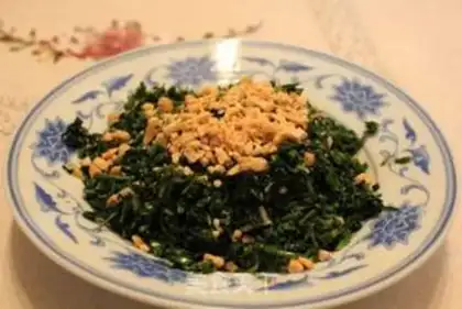 Make cold mountain vegetables step 5