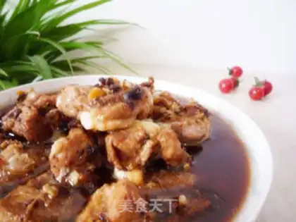 Make Steamed pork ribs with black bean sauce step 7