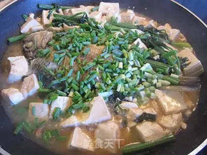 Make Pan-fried fish and braised tofu step 7