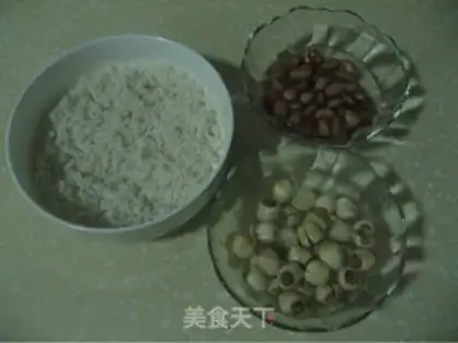 Make babao rice step 1