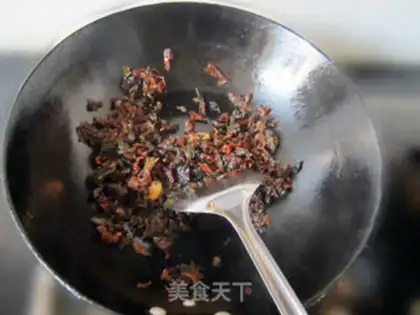 Make braised pork with dried plum vegetables step 8