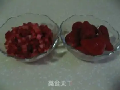 Make strawberry ice cream step 8