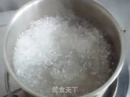 Make Mango sago step 1