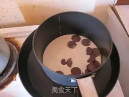 Make Chocolate condensed milk qi feng step 1
