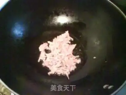 Make stir-fried three shredded silk step 3