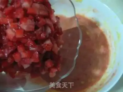 Make strawberry ice cream step 12