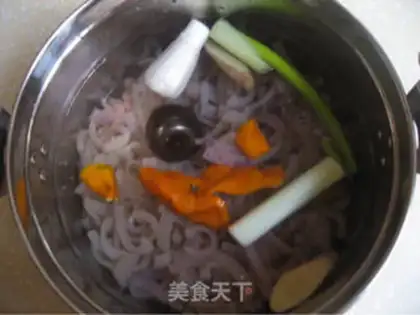 Make Crystal pig skin jelly step 6