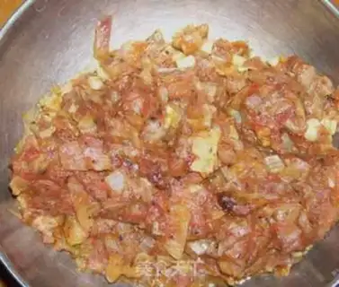 Make Rice base pizza step 4