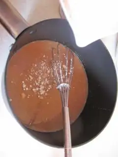 Make Chocolate condensed milk qi feng step 4