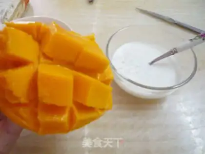 Make Mango sago step 5
