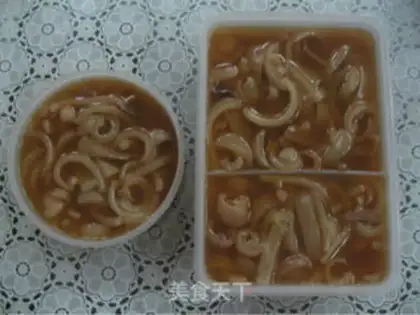 Make Crystal pig skin jelly step 10