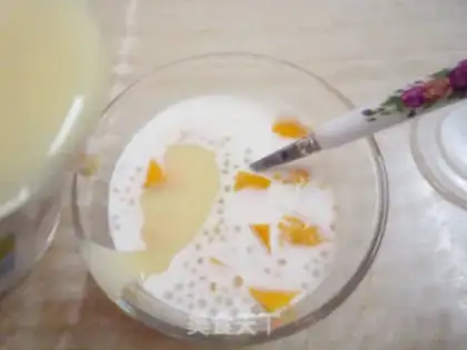 Make Mango sago step 6