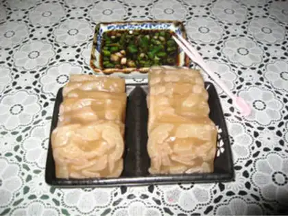 Make Crystal pig skin jelly step 11