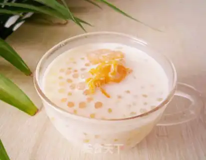 Make Mango sago step 7