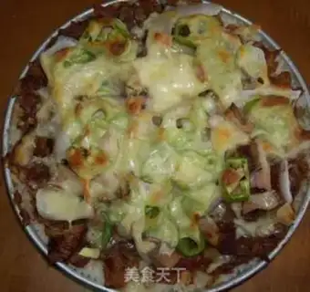 Make Rice base pizza step 11